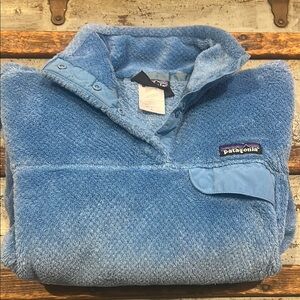 Patagonia Blue Fleece Pullover